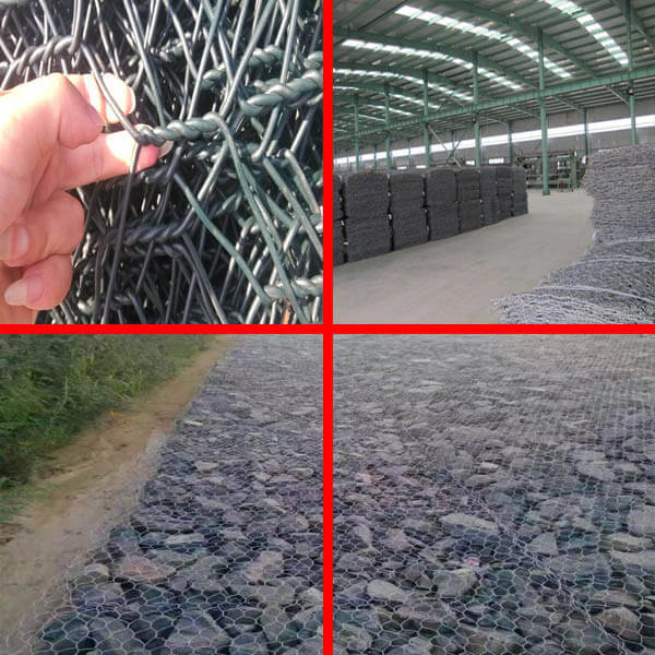 河道鍍鋅格賓籠護腳防洪